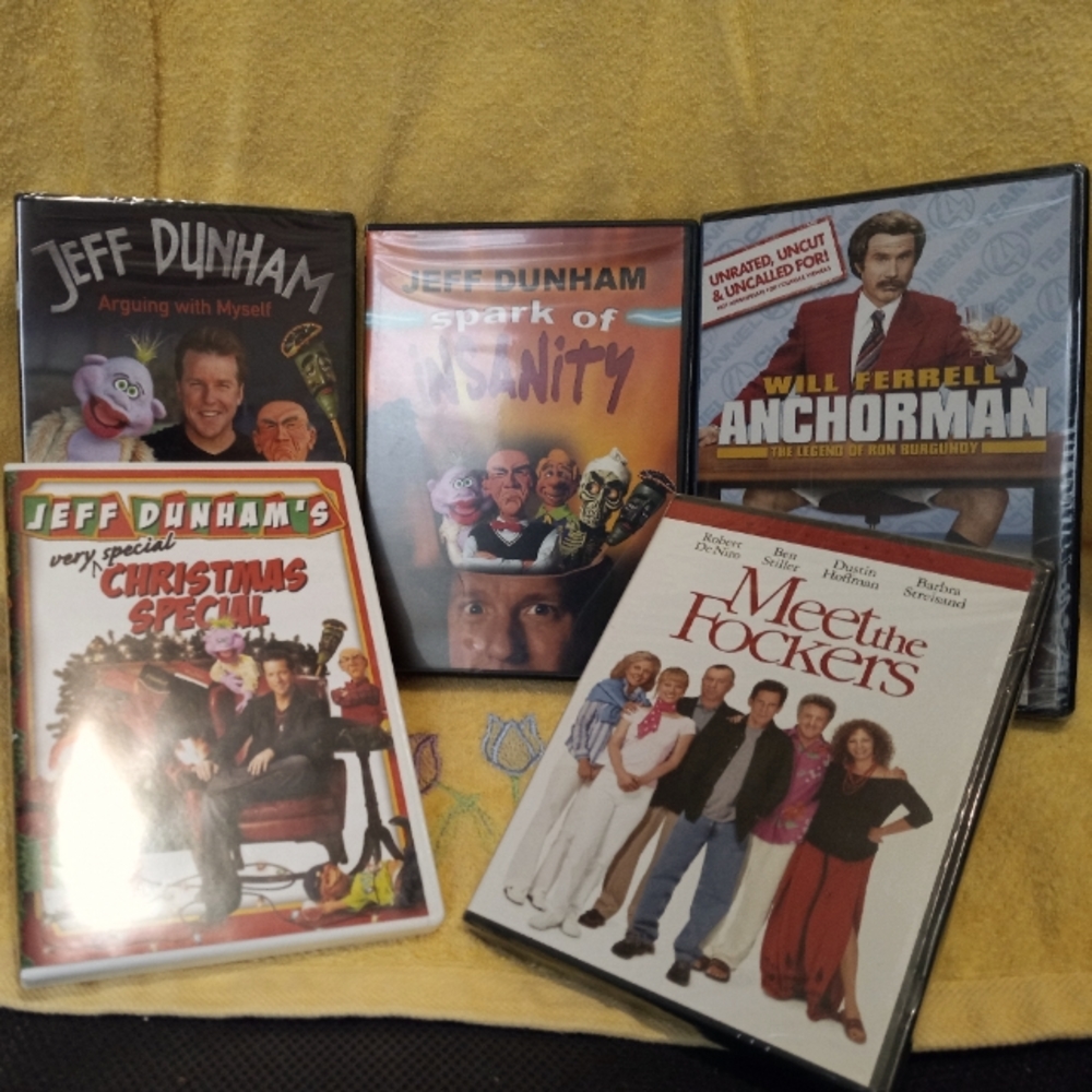 5 comedy DVD movies